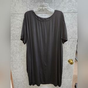 CP Shades Black Rayon Dress